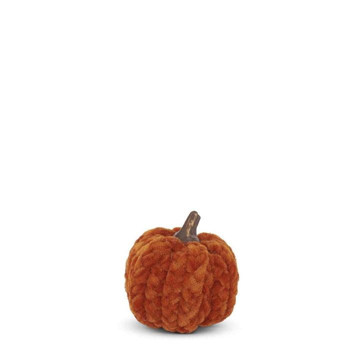 Rust Orange Braided Filler Pumpkin