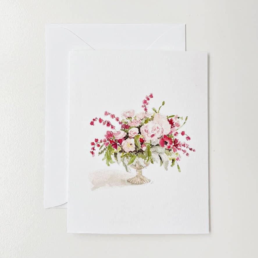 Pinks Bouquet Notecards