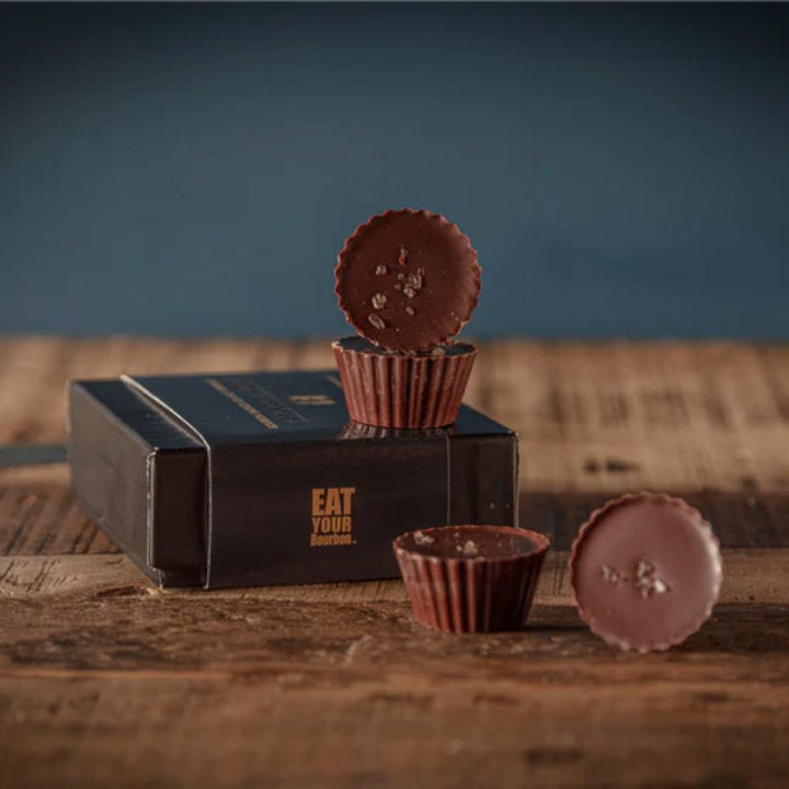 Bourbon Barrel Smoked Sea Salt Caramels