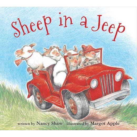 Sheep in A Jeep Board Book