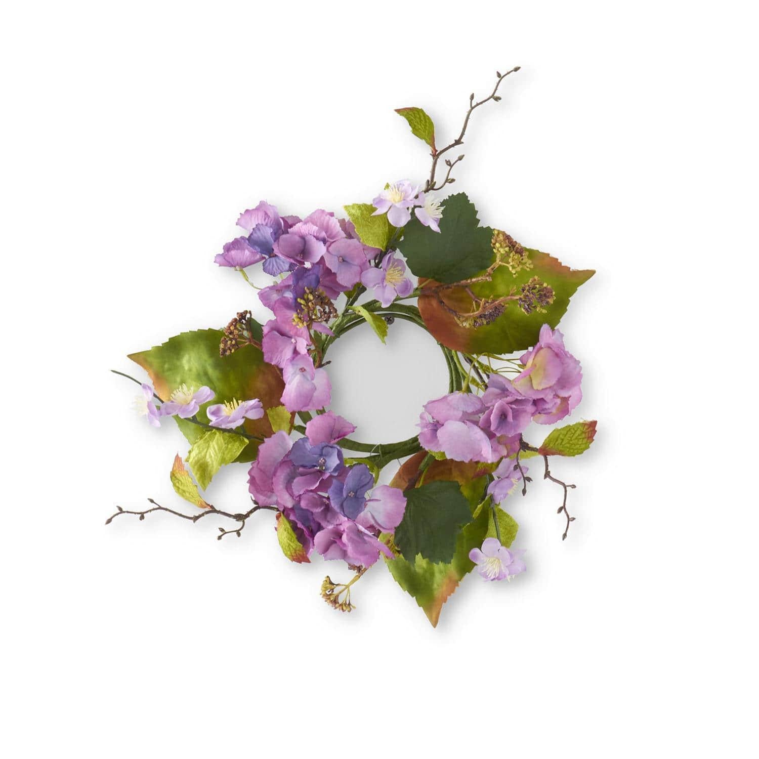 Purple Hydrangea Accent Ring