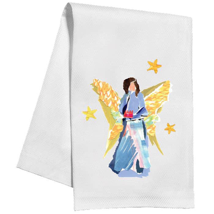 Nativity Angel Tea Towel