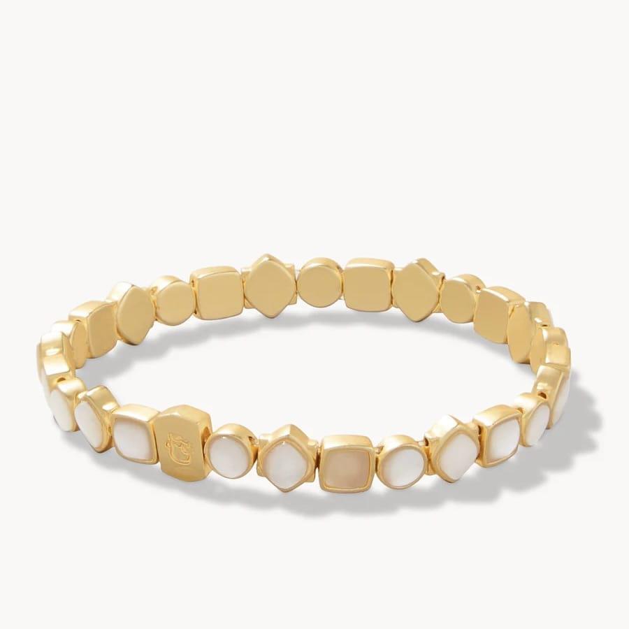 Mother of Pearl Maera Stretch Bracelet