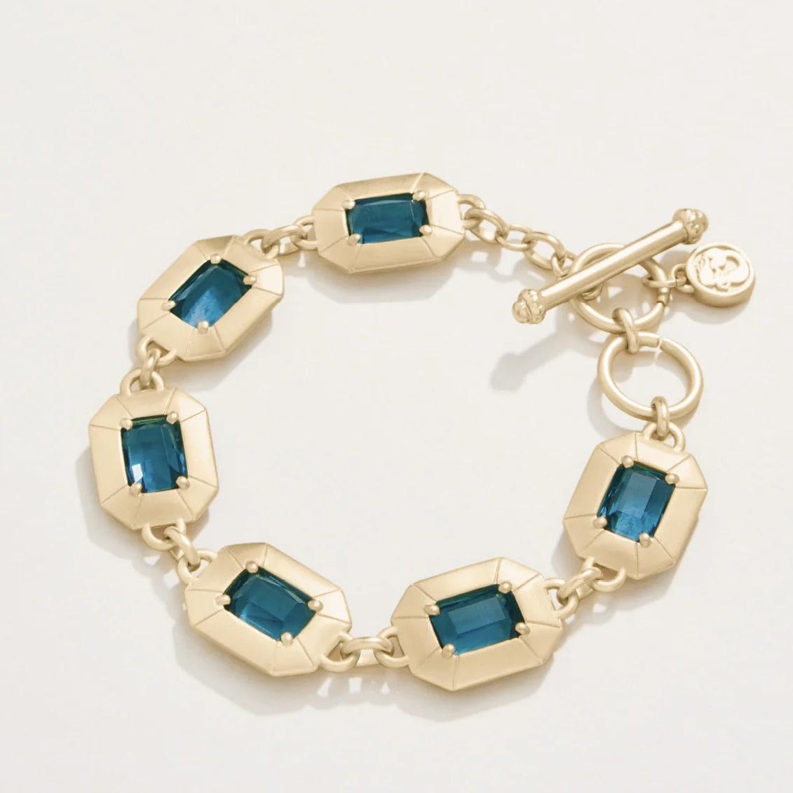 Chateau Navy Toggle Bracelet