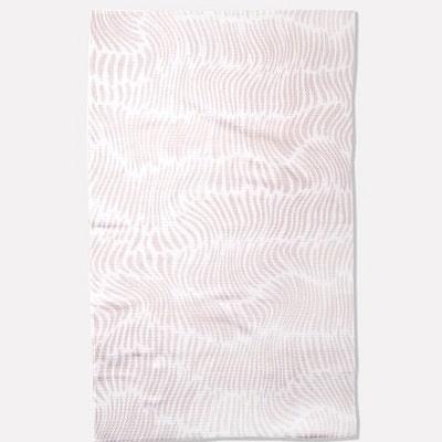 Blush Abstract Tea Towel