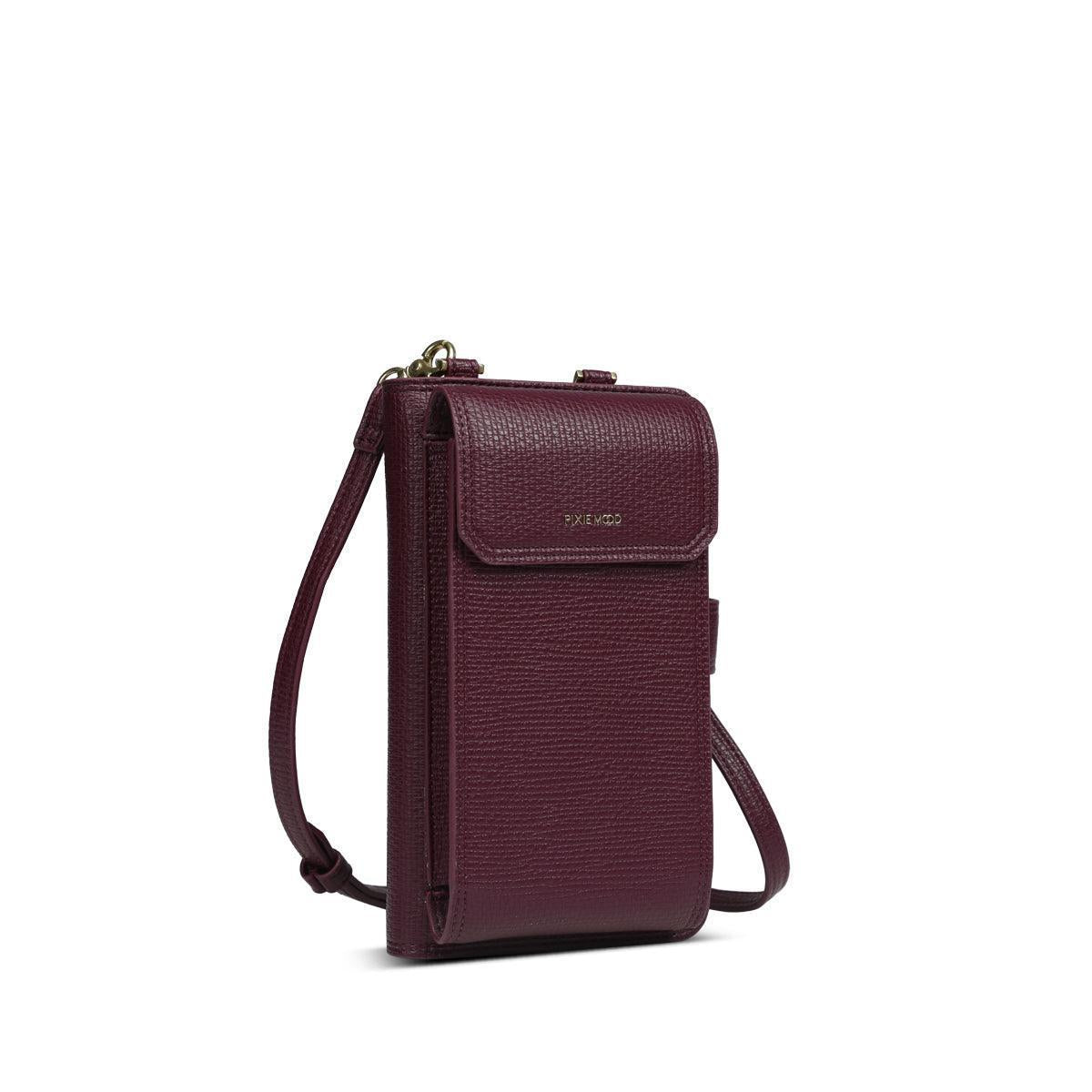Rae Phone Crossbody | Wine