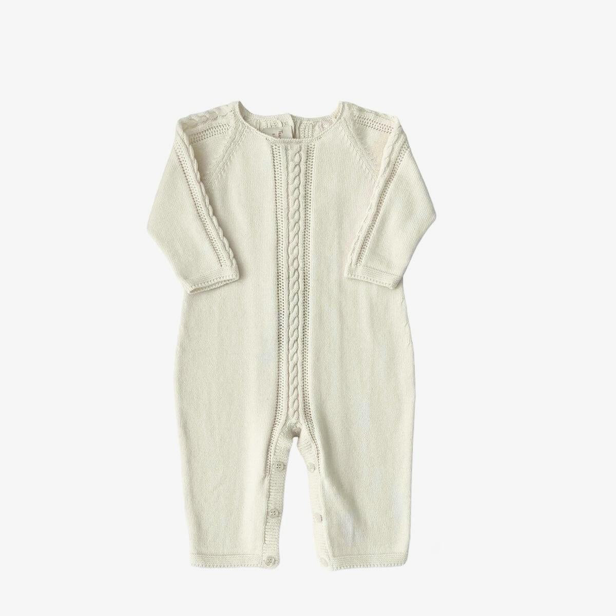 Long Sleeve Knit Jumpsuit