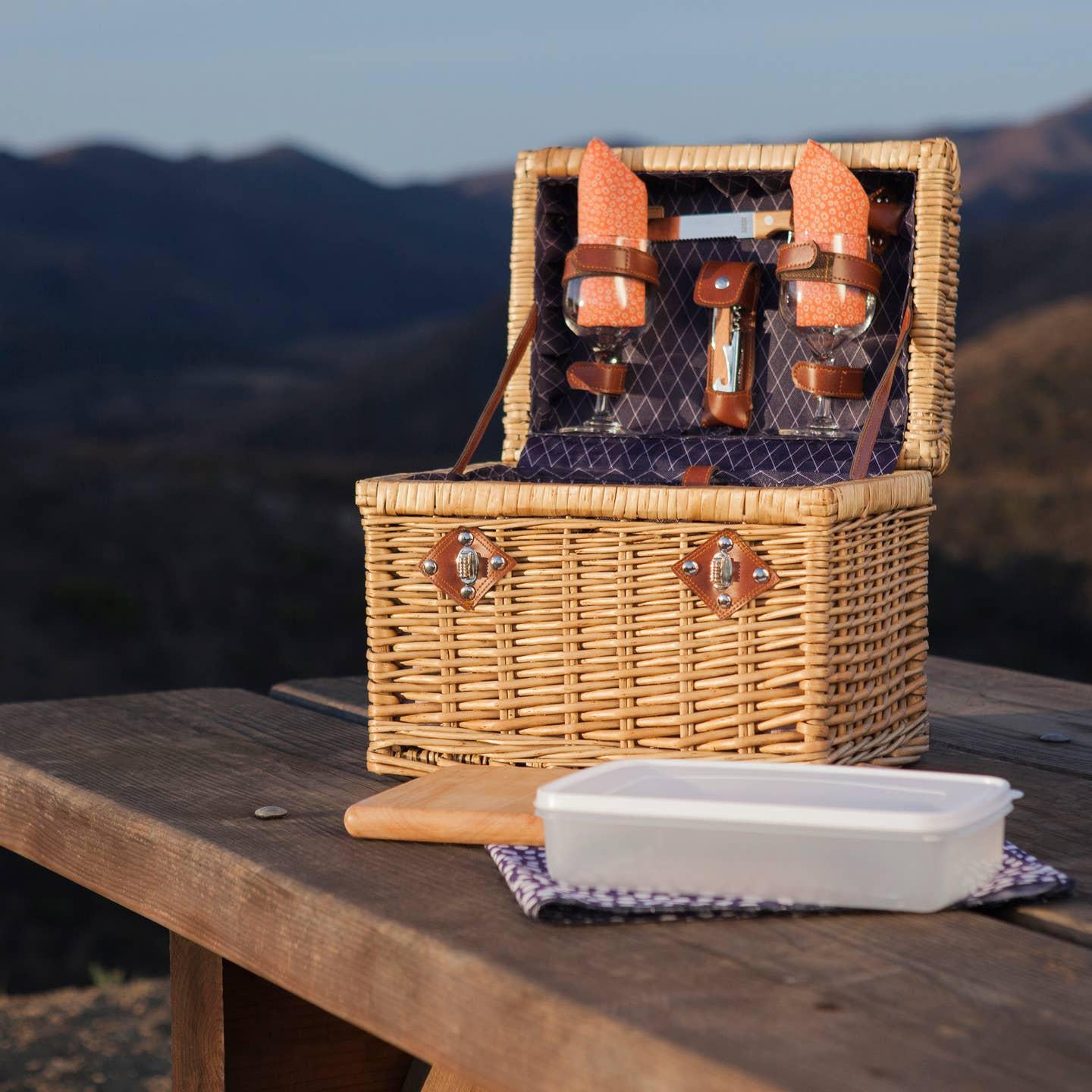 Wine & Cheese Picnic Basket