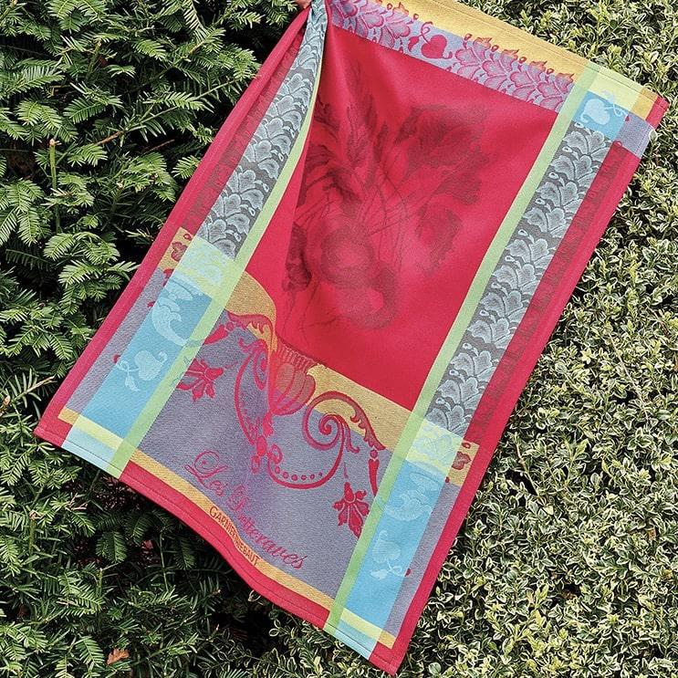Les Betteraves Rouge Jacquard Tea Towel