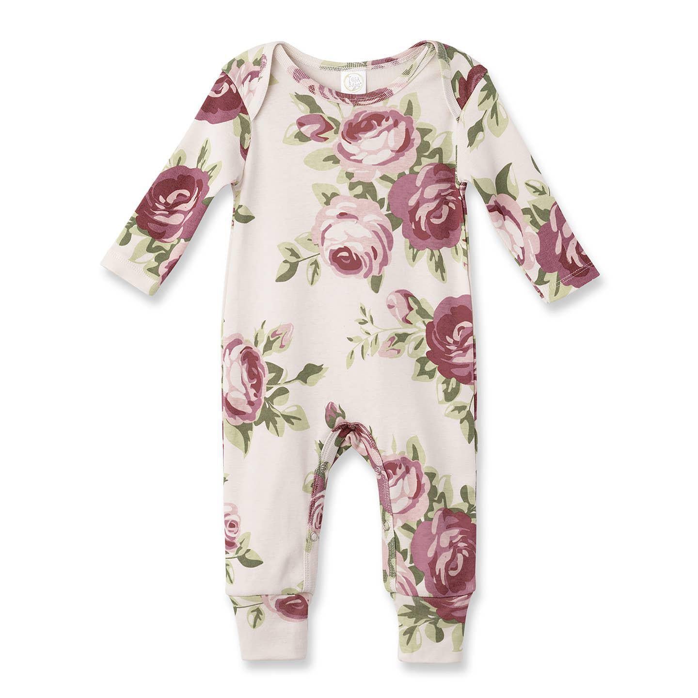 Cabbage Rose Romper