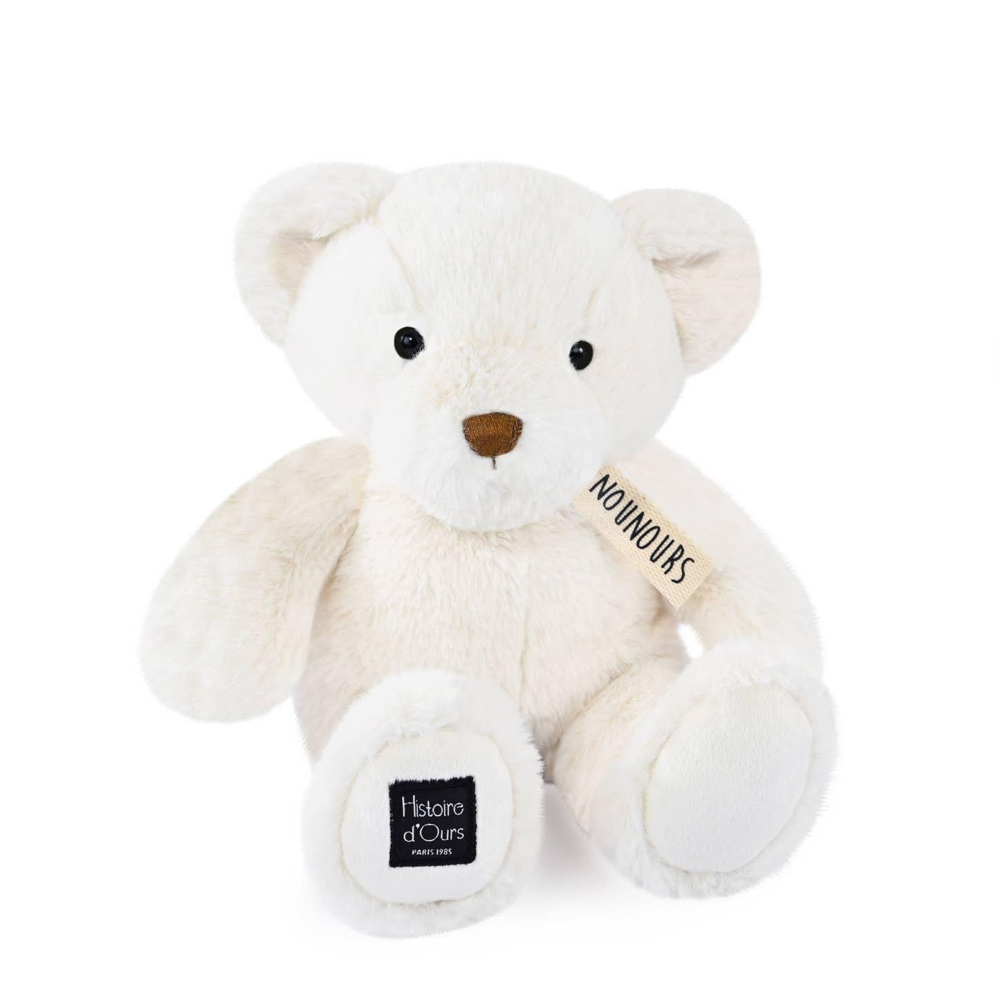 Histoire D’ours’ White Teddy Bear