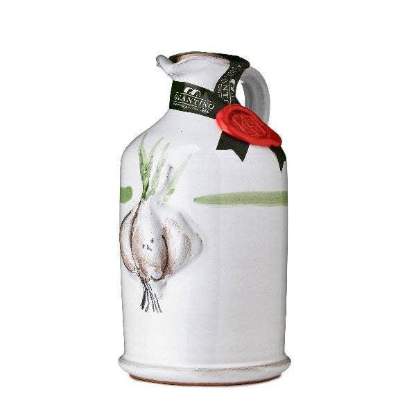 Garlic Extra Virgin Olive Oil Ceramic by Frantoio Galantino