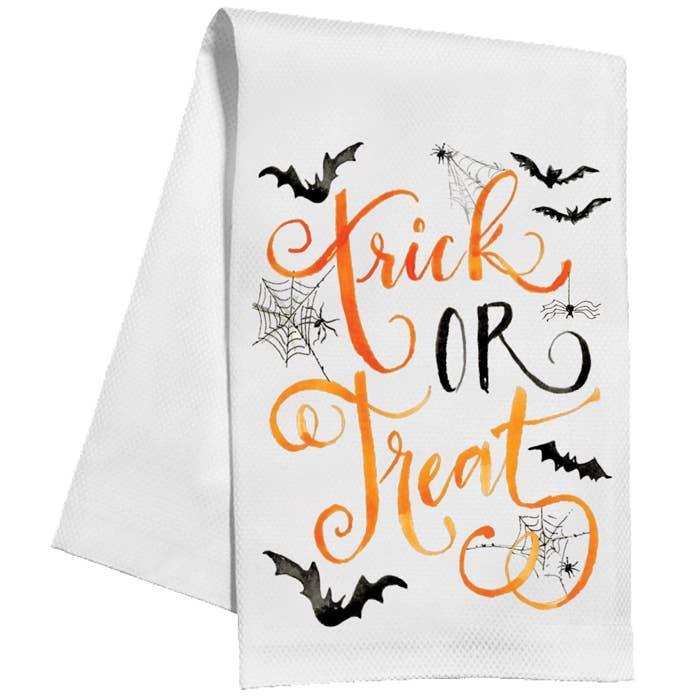 Trick or Treat Tea Towel