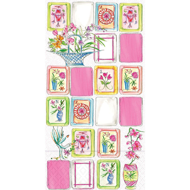 Mahjong Tiles Paper Guest Towel Napkin