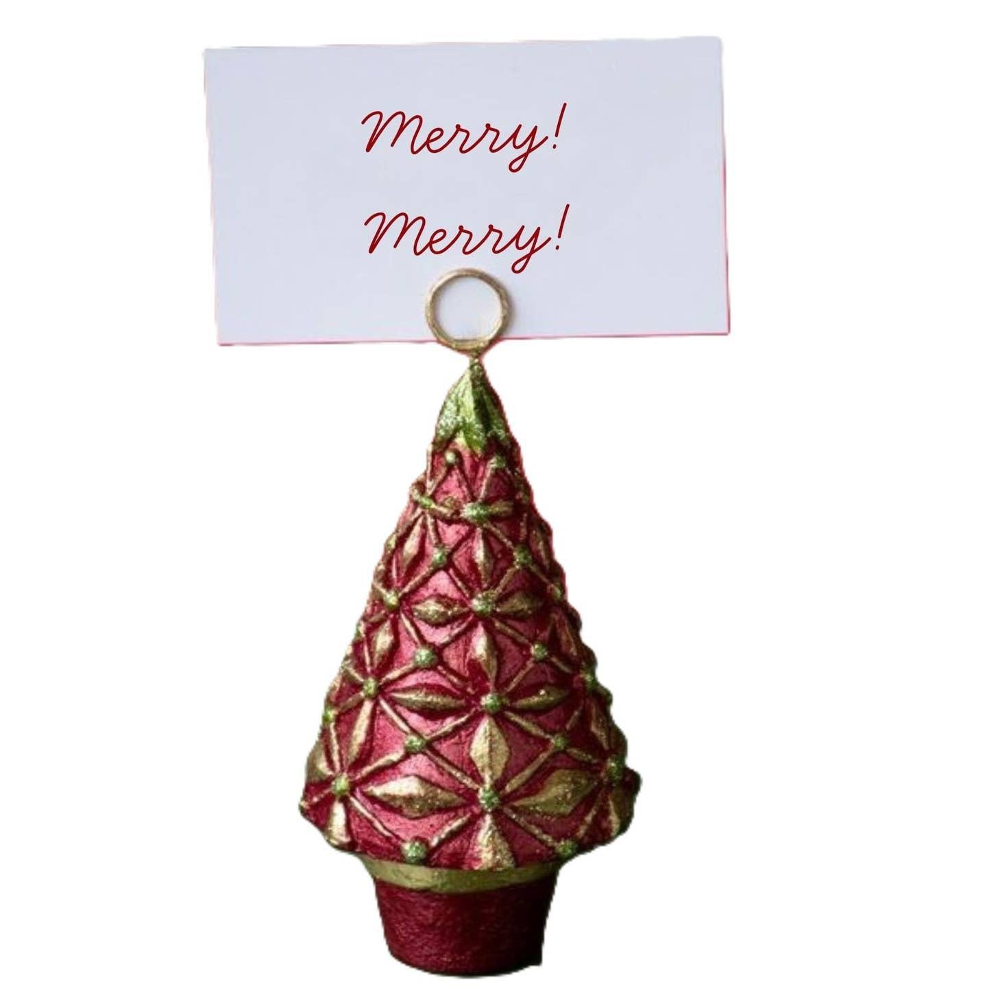 Diamond Burst Place Card Holder-Ornament