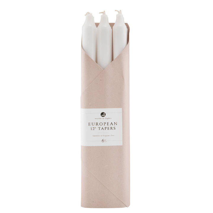 Tapers 12in Multi Pack | Pure White