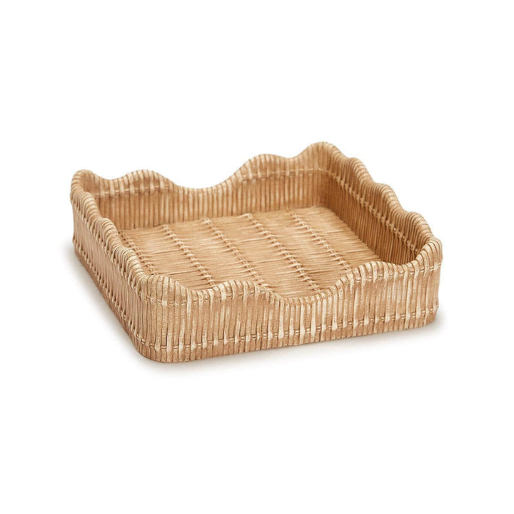 Basket Weave Pattern Luncheon Napkin Holder