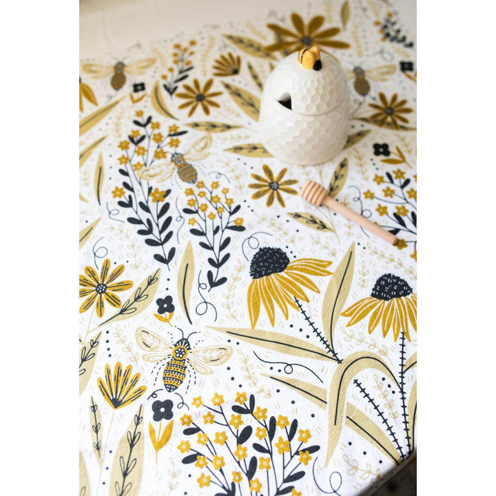 Bee Garden Tea Towel