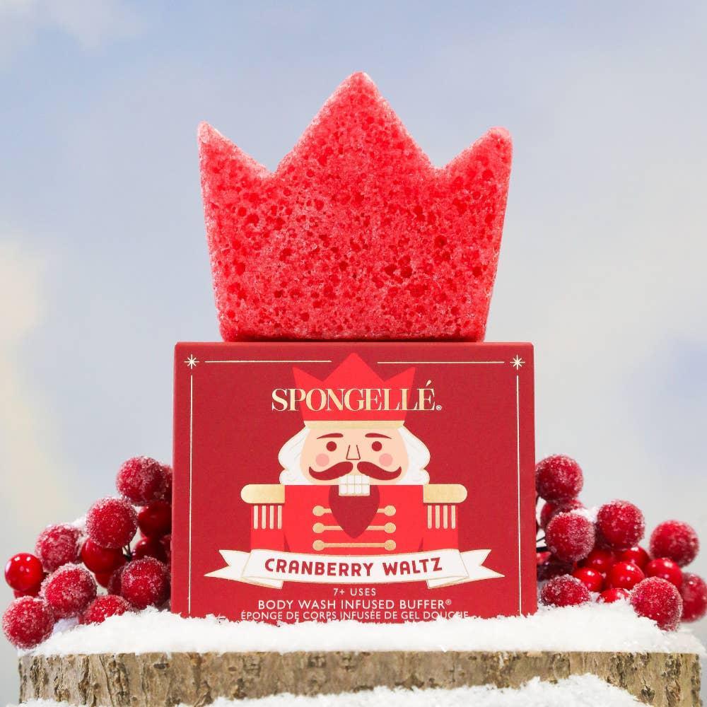 Cranberry Waltz Nutcracker Holiday Body Buffer