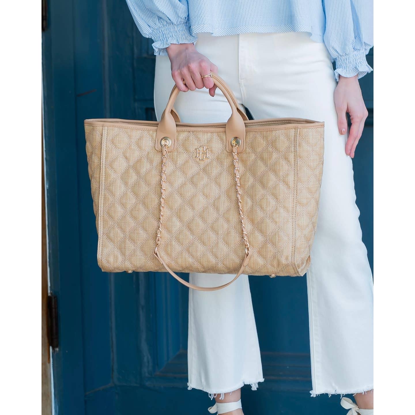 Melissa Natural Tote Bag