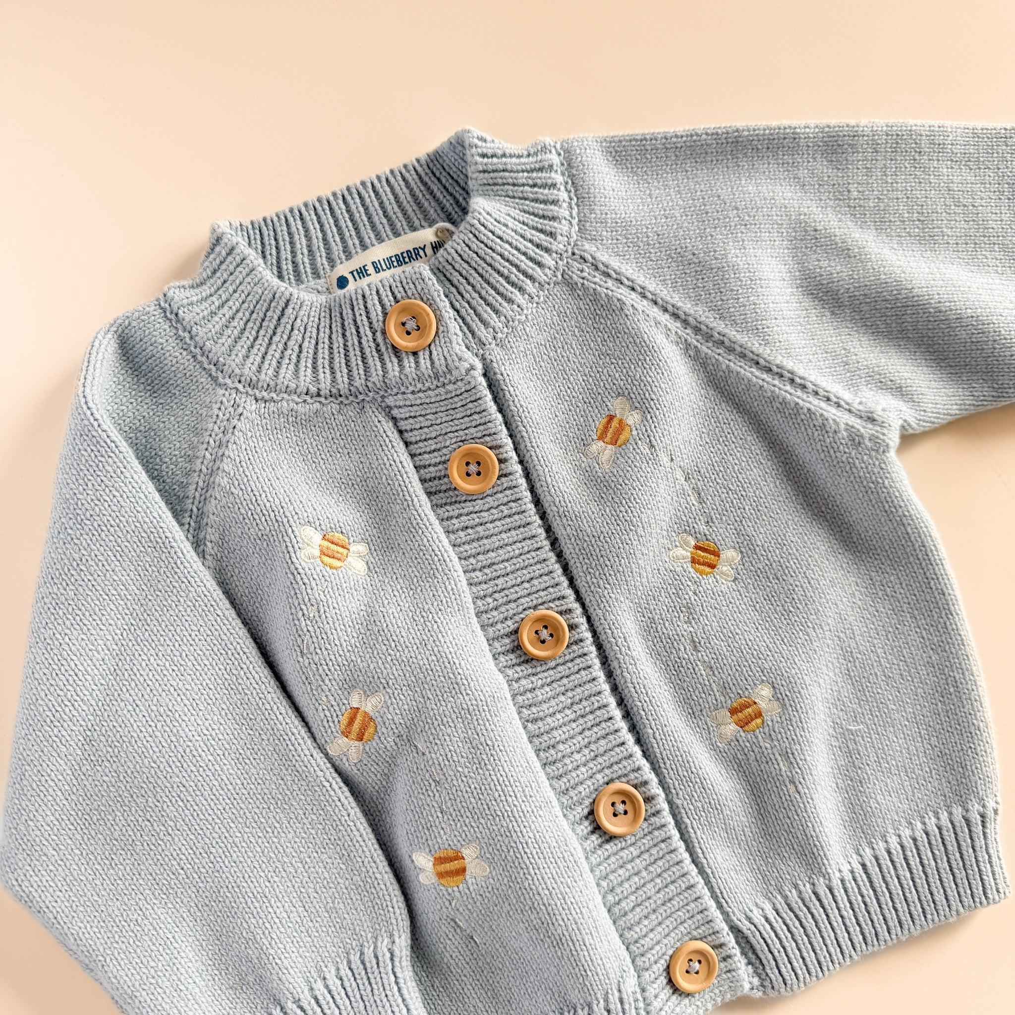 Bee Blue Cardigan