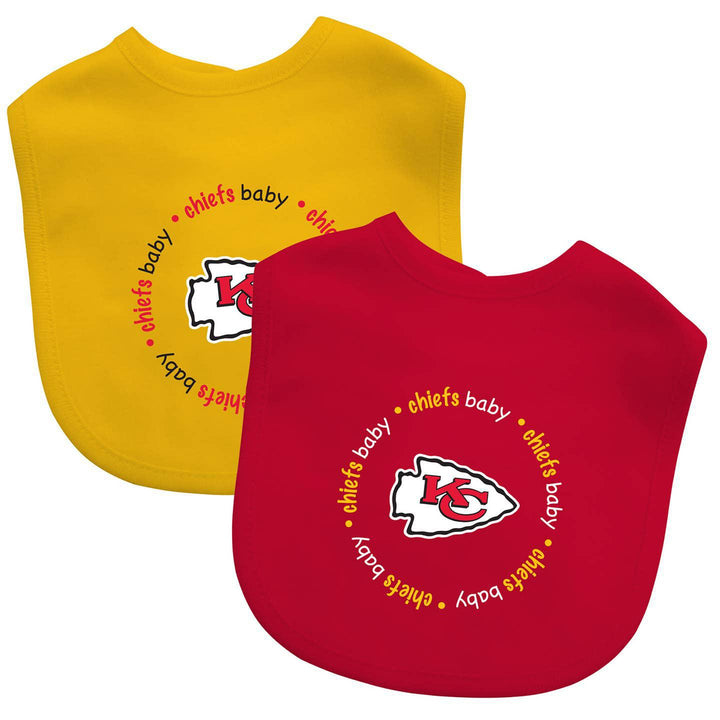 Kansas City Chiefs Baby Bibs