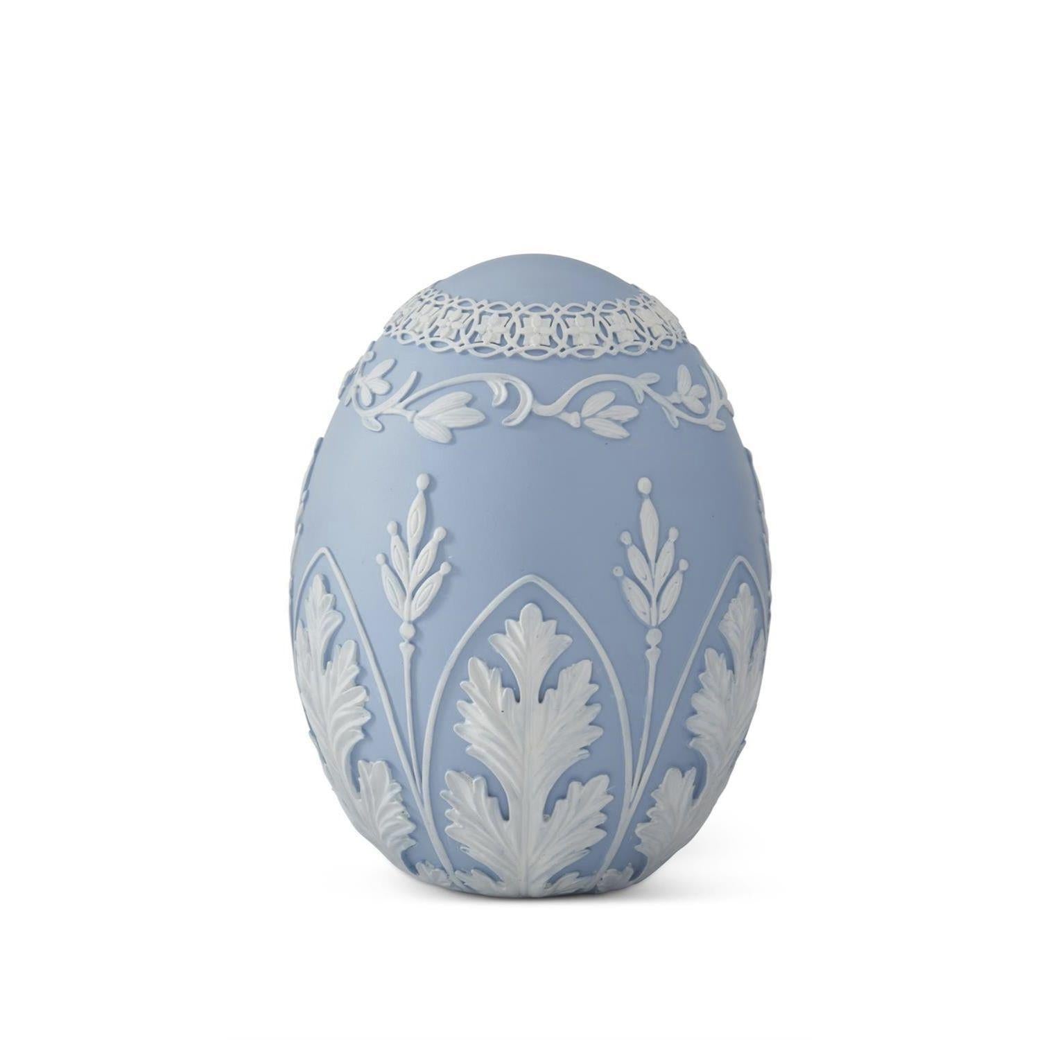 Blue & White Filigree Eggs