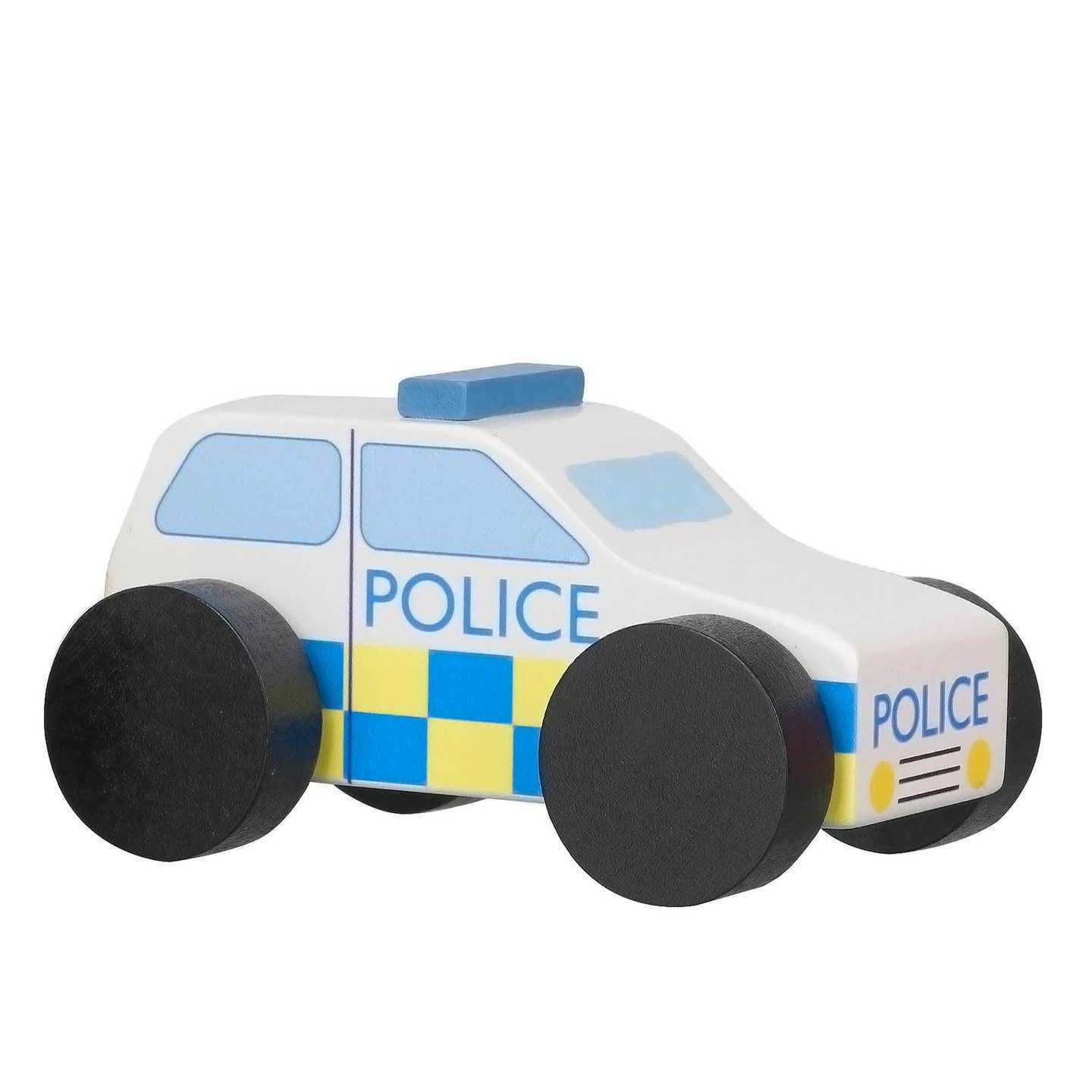 Wooden Police Car