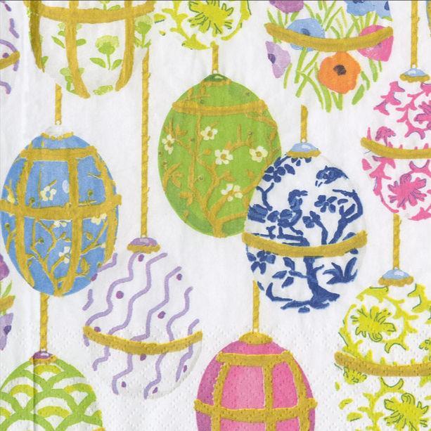 Les Oeufs Cocktail Napkin