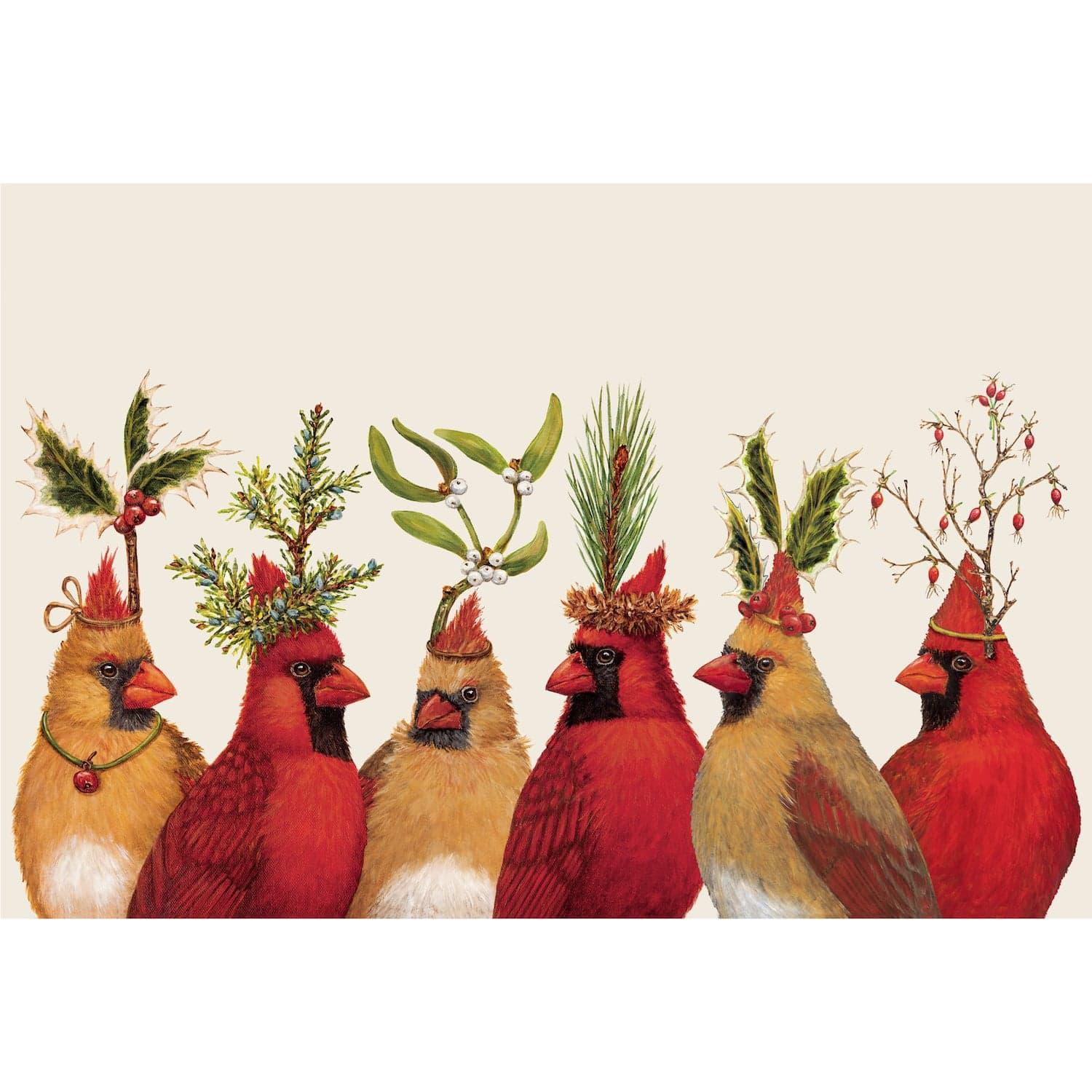 Cardinal Party Paper Placemat
