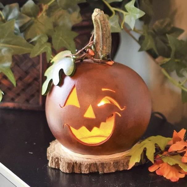 Fredrick  Lighted Jack-O-Lantern