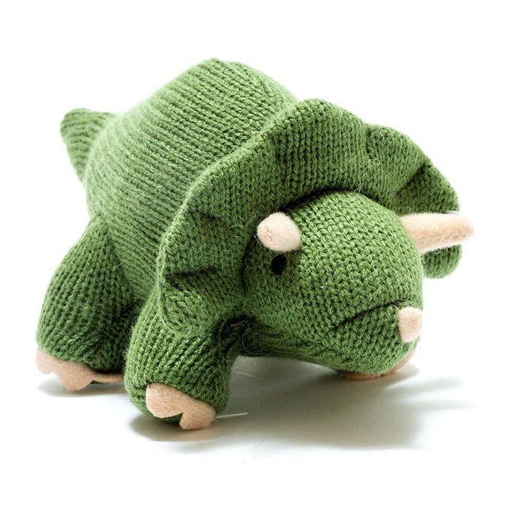 Triceratops Dinosaur Baby Rattle