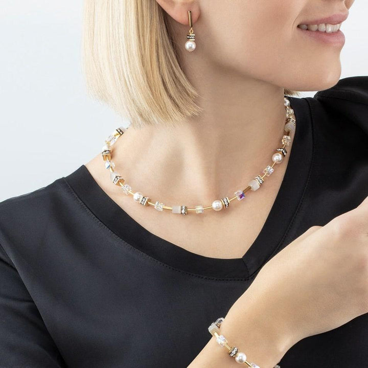 GeoCUBE® Iconic Pearl Mix Necklace