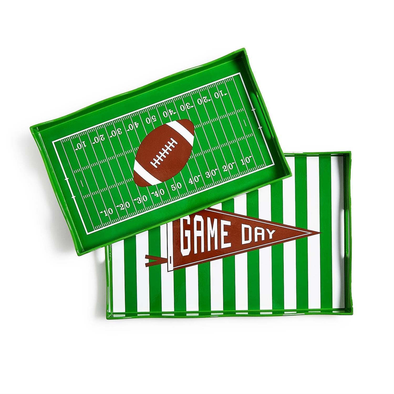 Game Day Decorative Handled Serving Trays