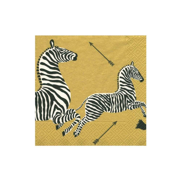 Zebras Paper Cocktail Napkins