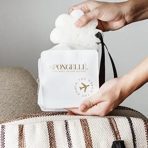 White Travel Case | Spongellé