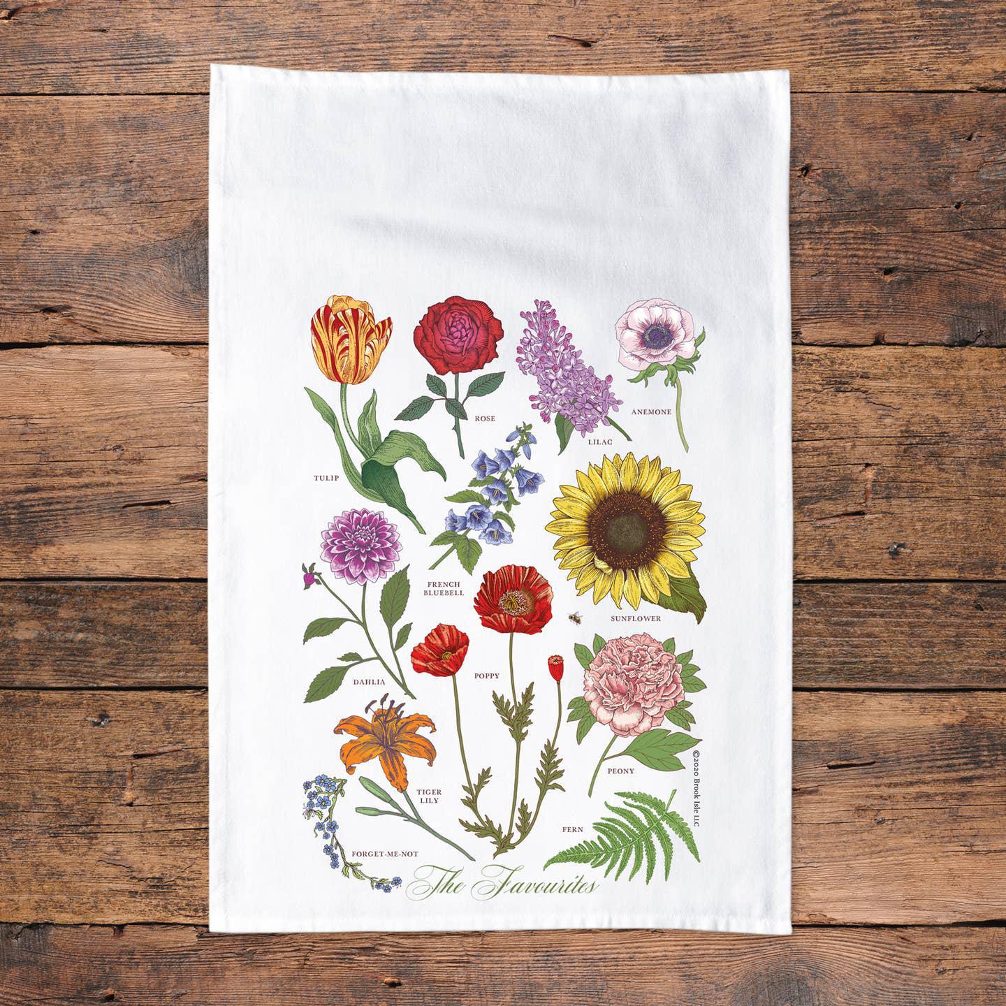Favourites Flour Sack Tea Towel