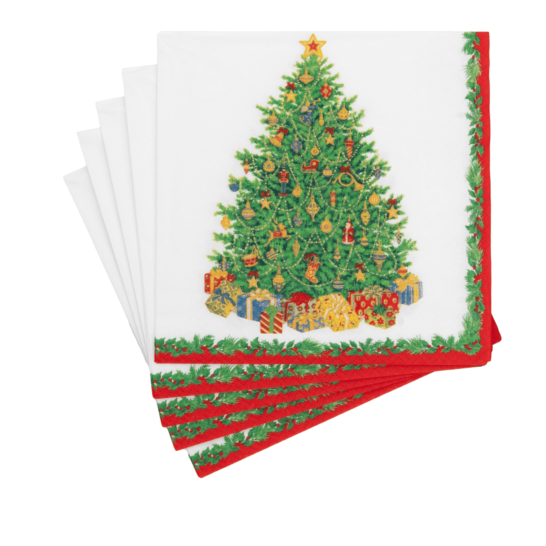 Christmas Tree Paper Luncheon Napkin