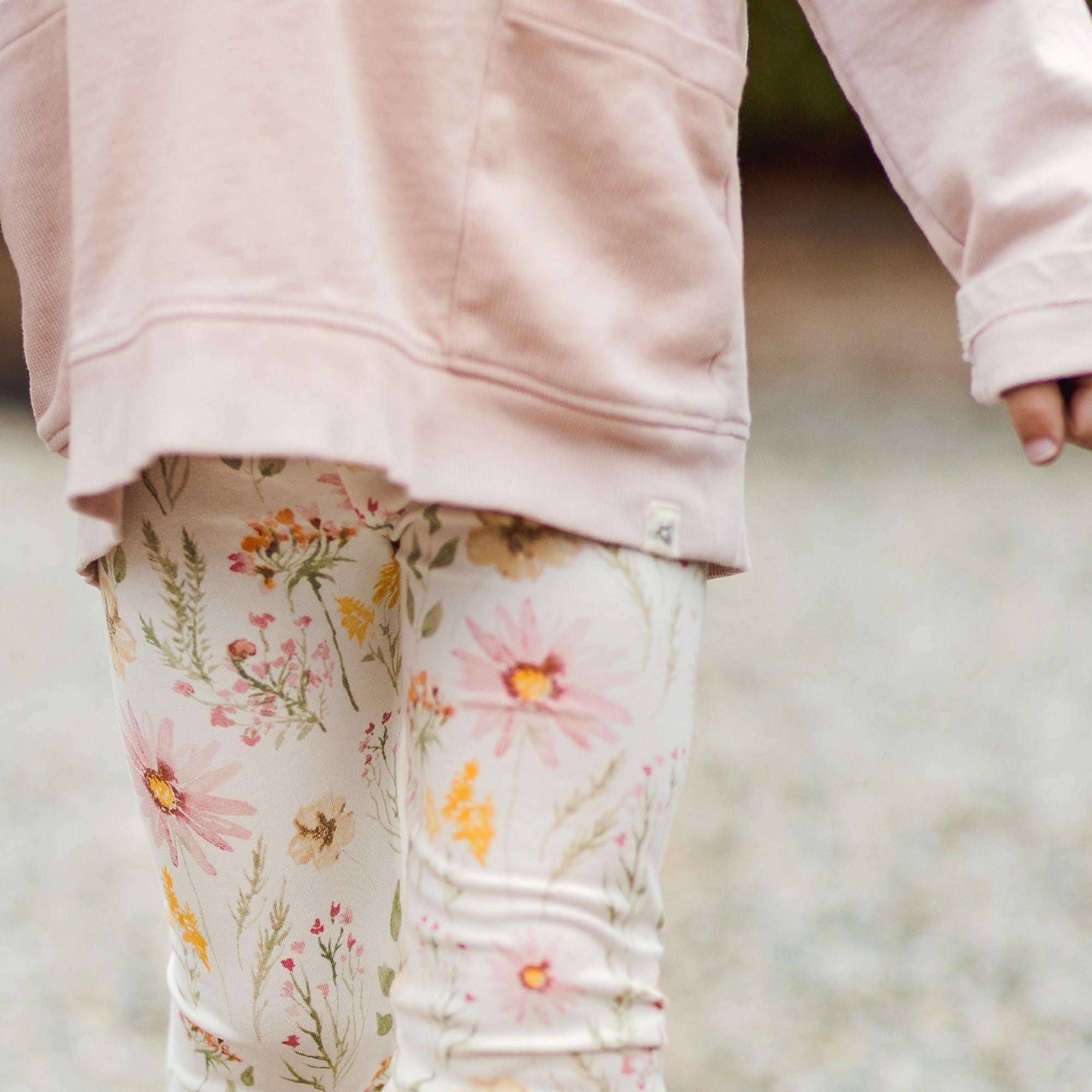 Wild Floral Organic Leggings 2 pack