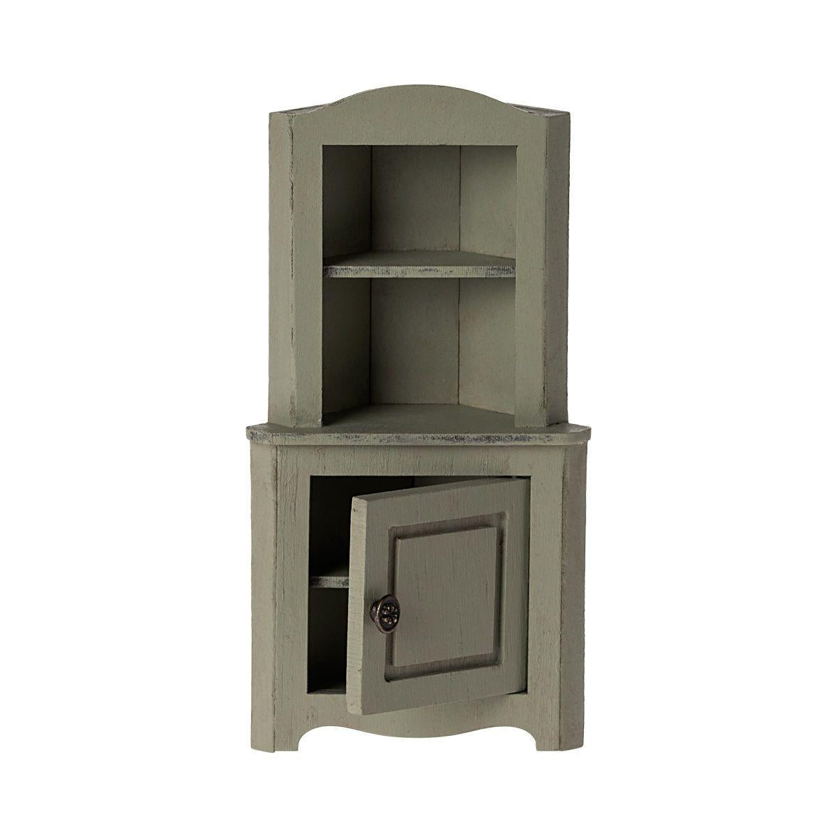 Corner Cabinet, Mouse - Light green