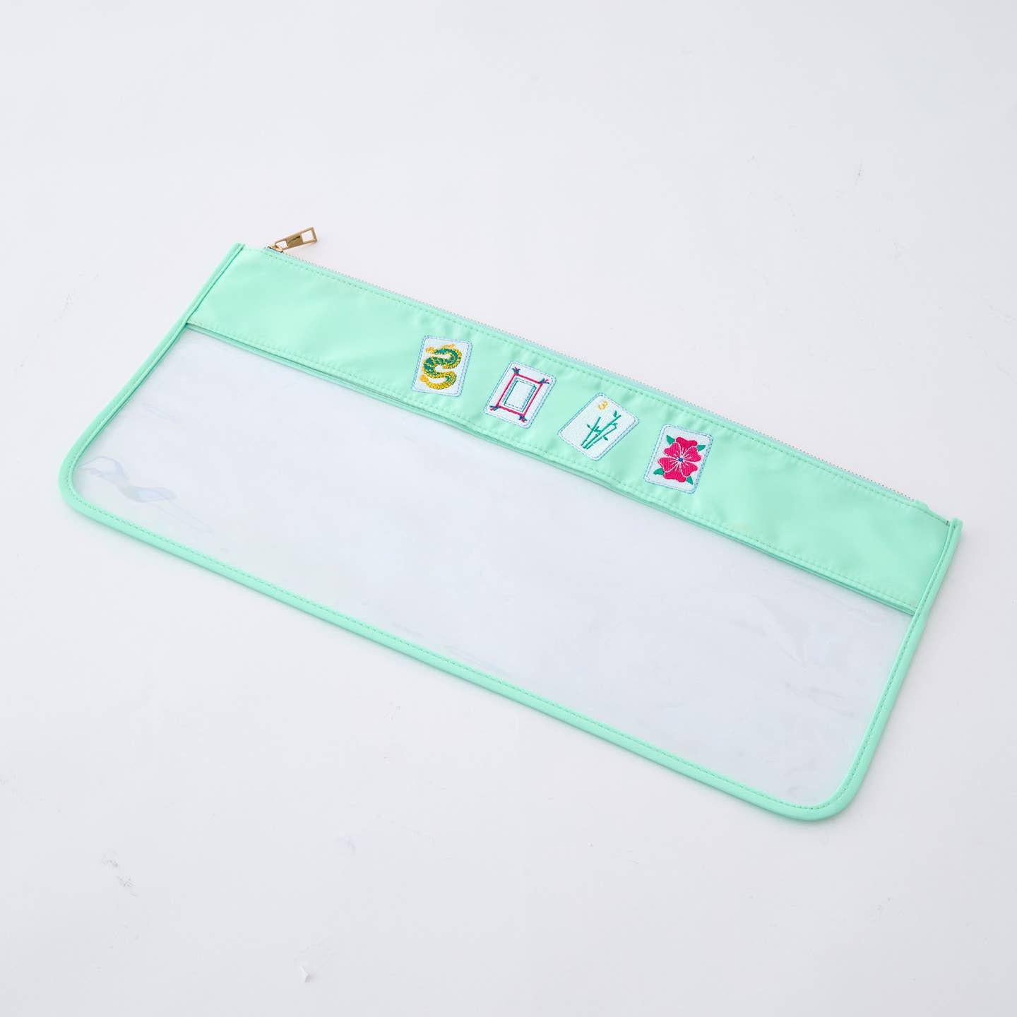 Mint Birdie Tile Bag