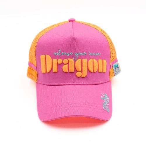 Release Your Inner Dragon Pink Cap