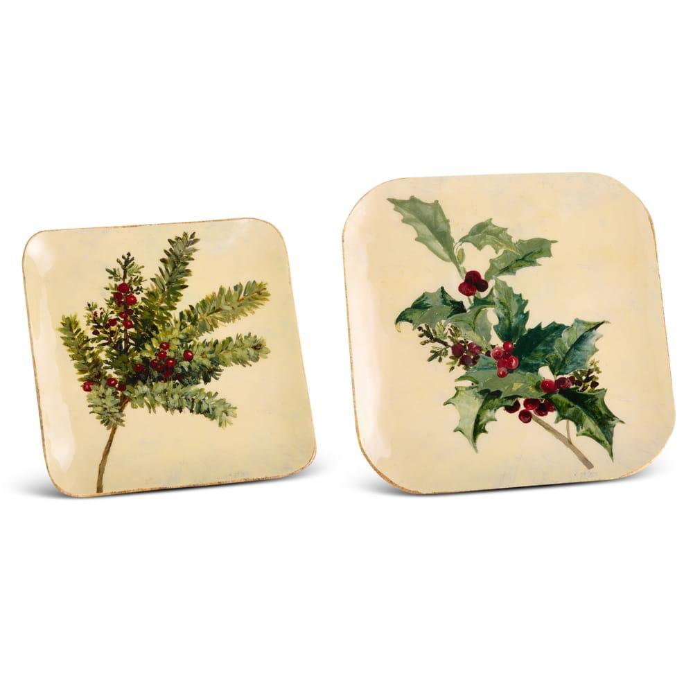 Evergreen Square Tray