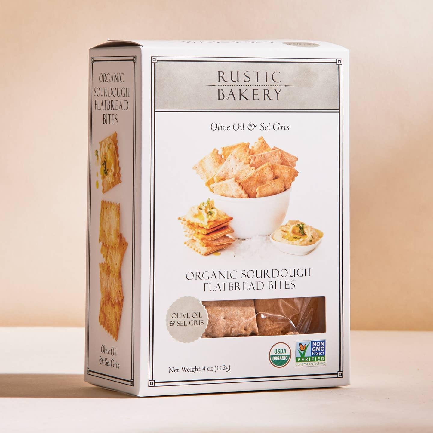 Rustic Bakery Olive Oil & Sel Gris Bites