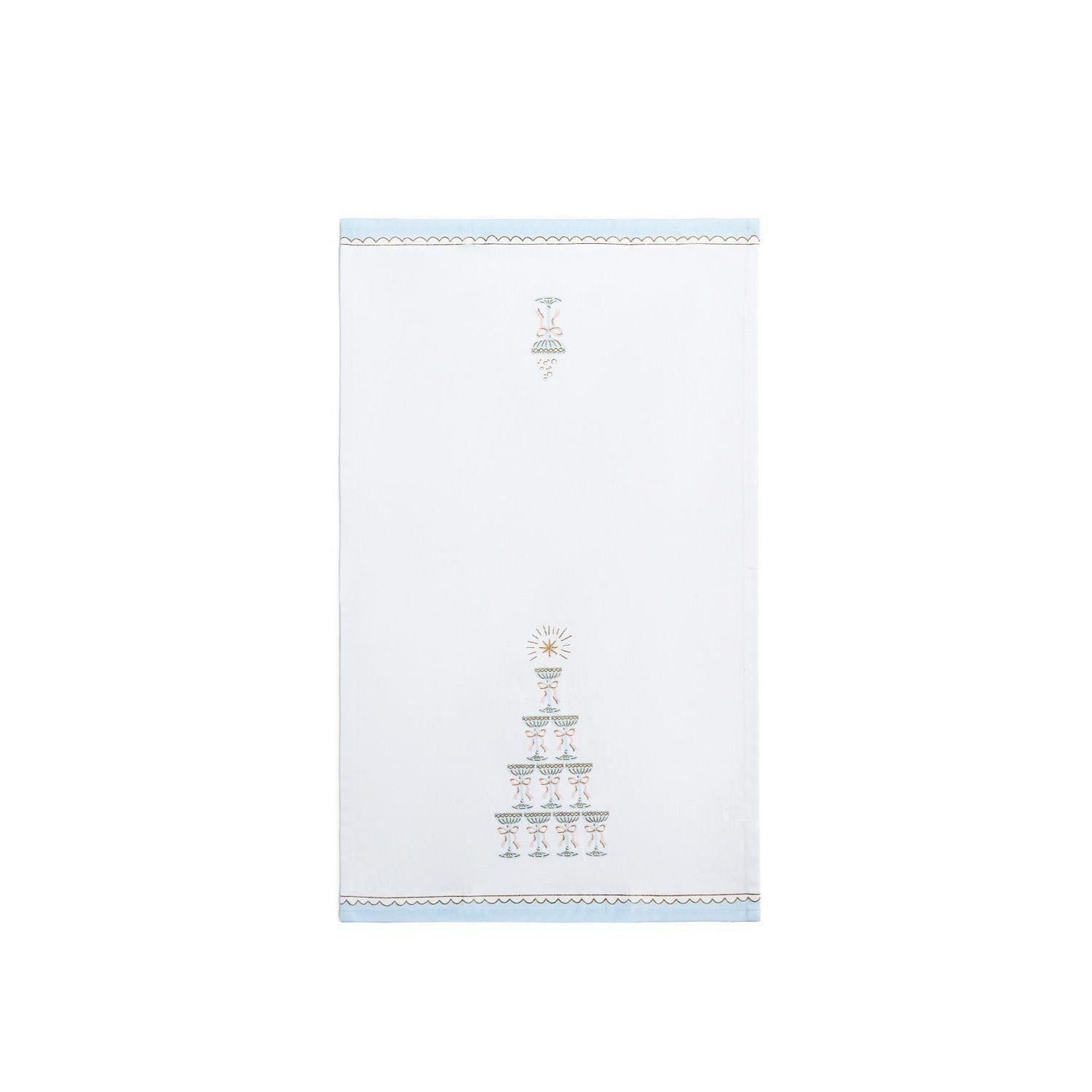 Champagne Tea Towel