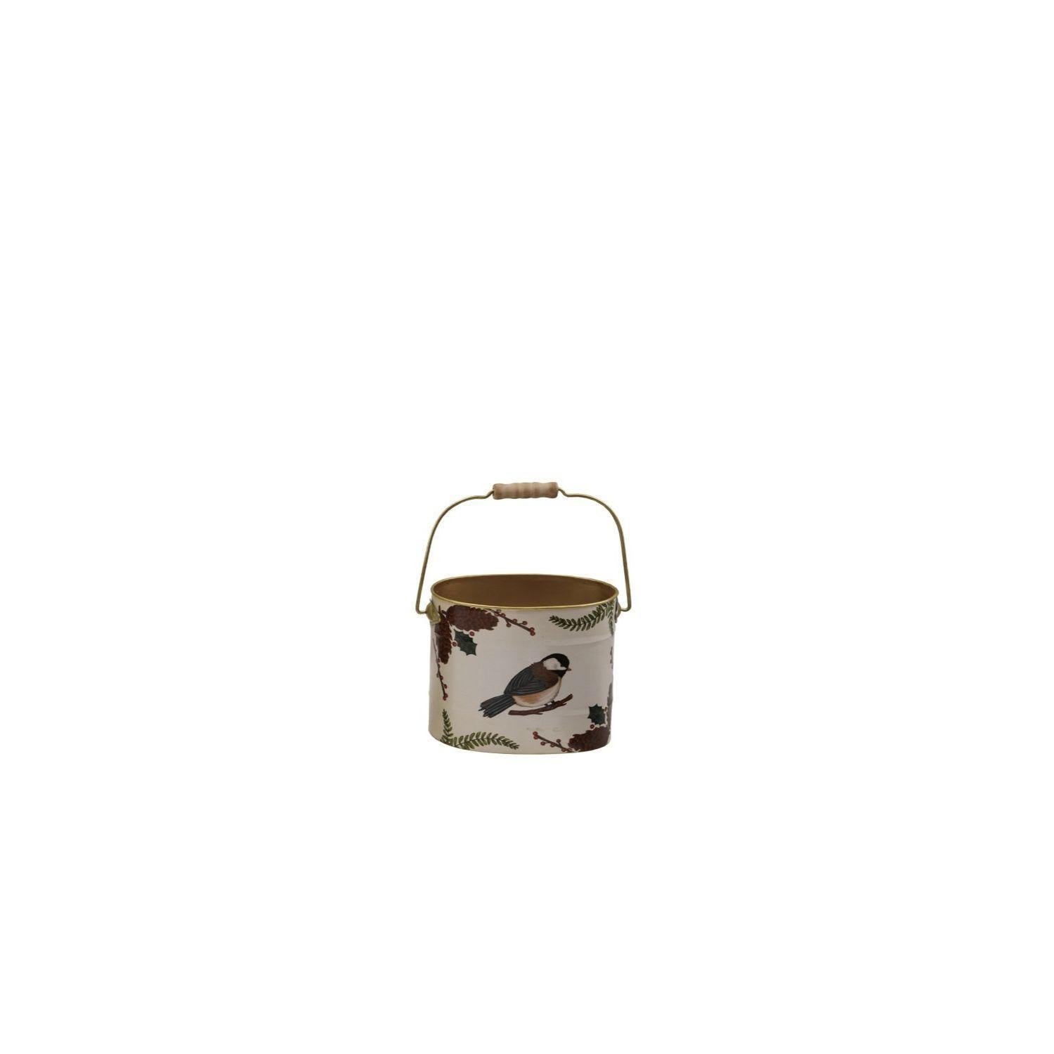 Seasonal Metal Pail