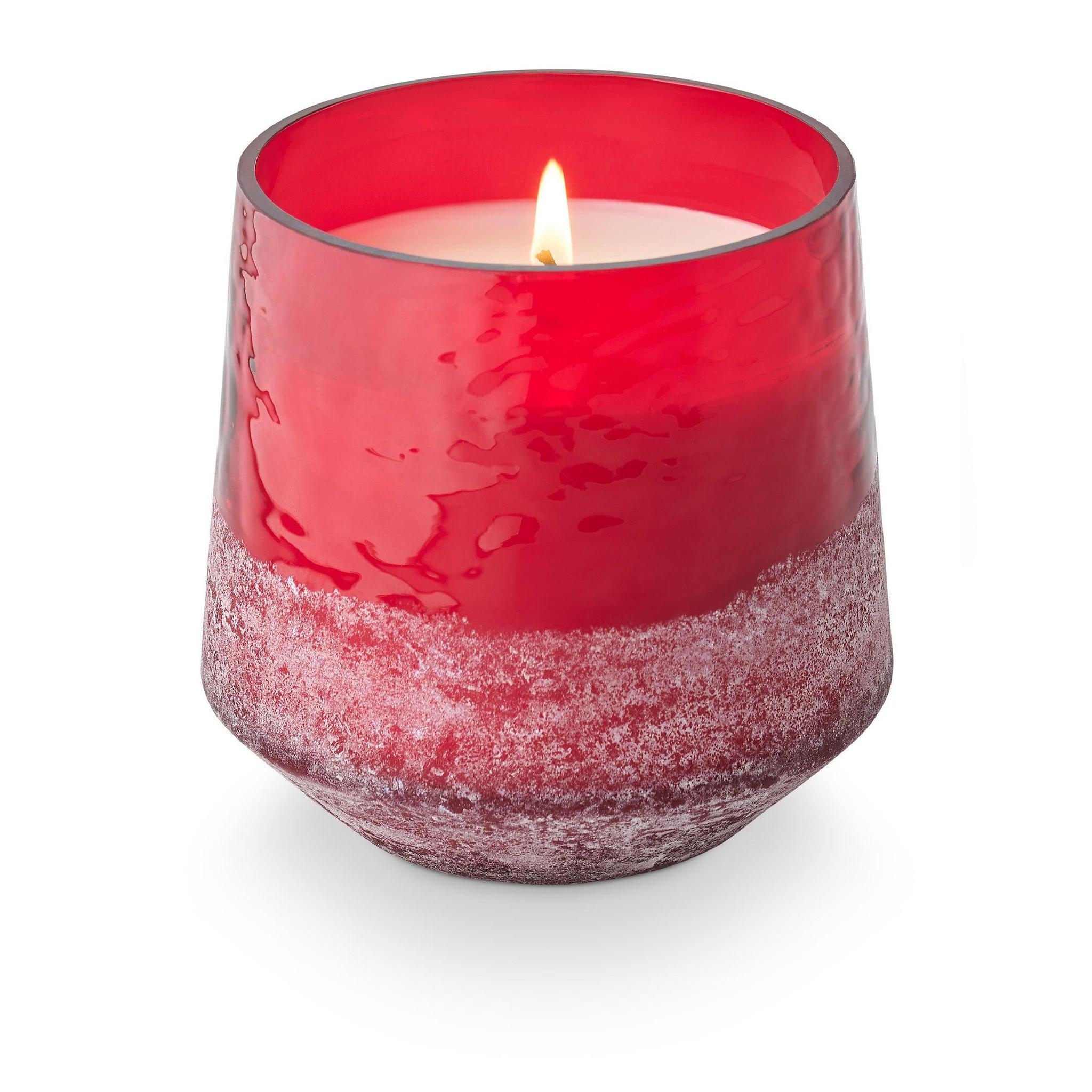 Cranberry Currant Baltic Glass Candle