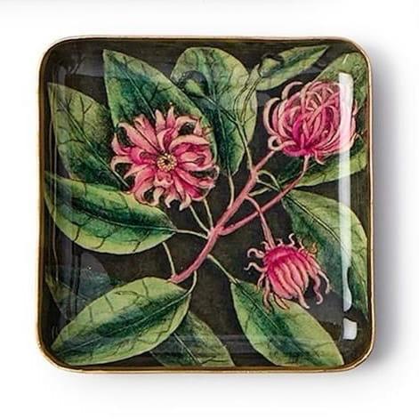 Floral Print Trinket Tray