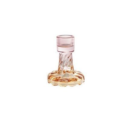 Blush Taper Holder
