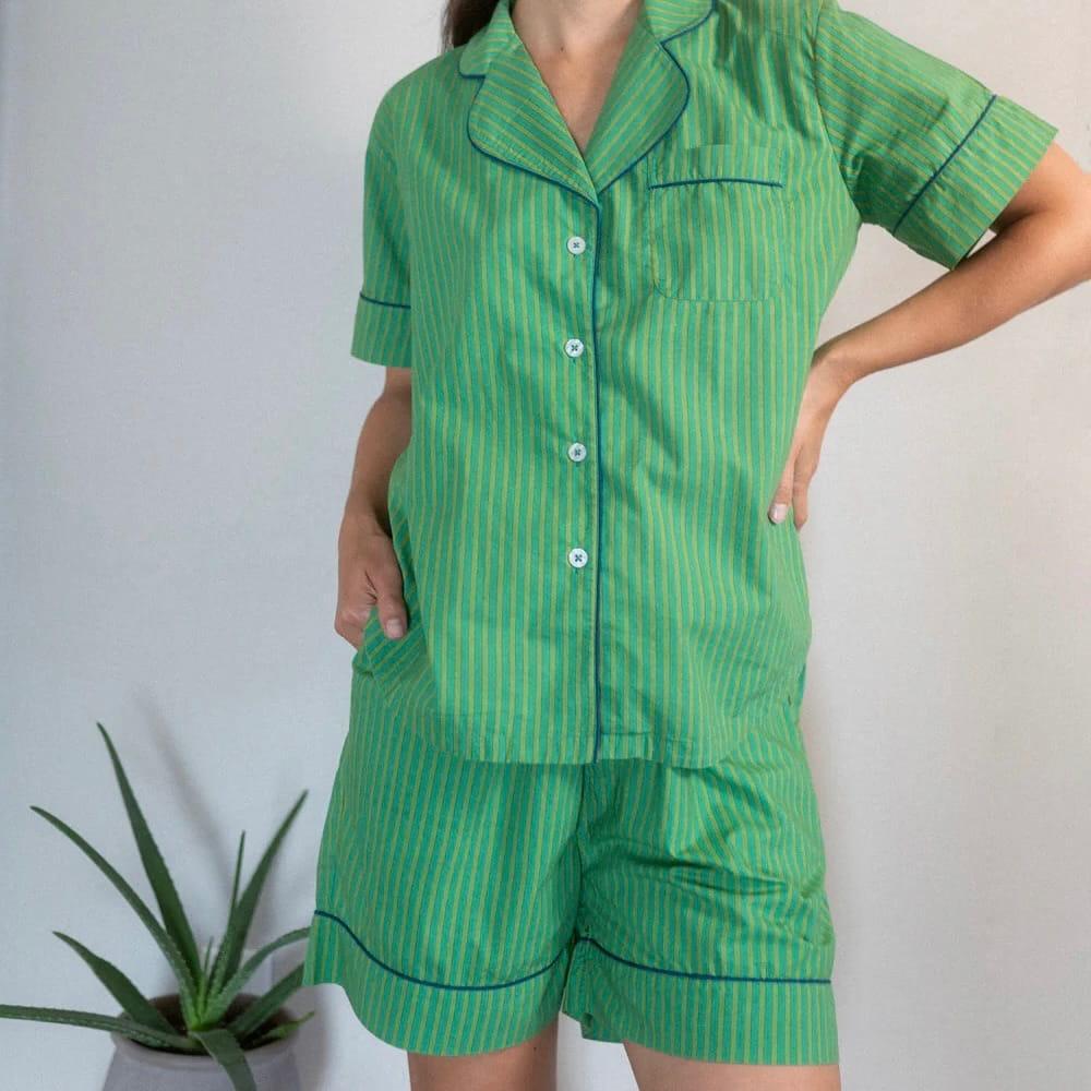 Lucky Green Short Sleep Set